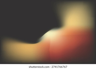 Abstract Blurred Light Gradient Background with Warm Color Glow