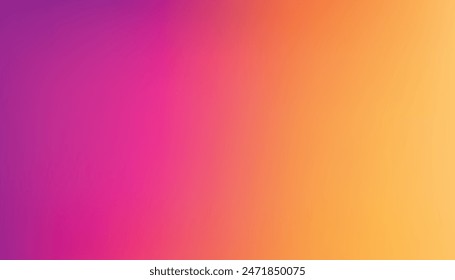 Abstract blurred magenta purple yellow orange magenta background. multicolor light gradiant background. smooth soft gradient backdrop