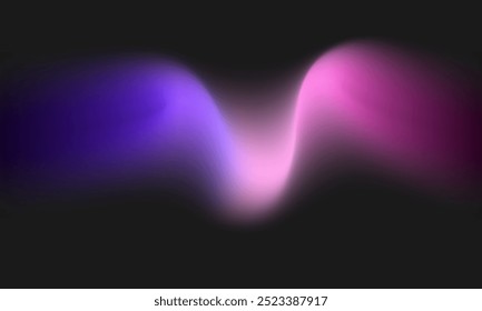 Abstract blurred magenta and violet gradient background. soft creative banner idea with bright subtle colors. Elegant ambient gradation art design