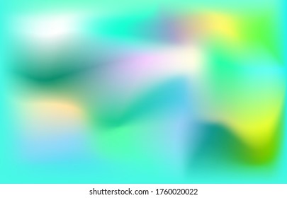 Resumen de fondo de malla borrosa en colores brillantes. Colorida plantilla de banner suave. Ilustración de vector de color suave fácil de editar en EPS10 
