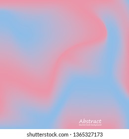 Abstract blurred mesh background. Colorful smooth banner template