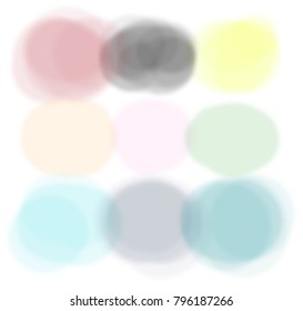 Abstract blurred mixed watercolor background