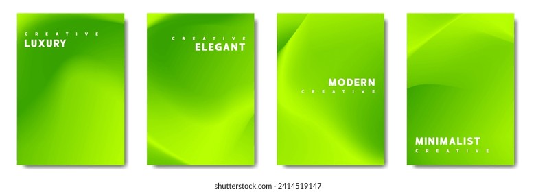 Abstract Blurred Modern Background. Gradient mesh. Variation set. saturated vivid color blend. Modern design template for posters, banners, brochures, flyers, covers, and websites. Vector illustration