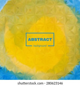 Abstract blurred modern background. Template for poster.Vector design. 