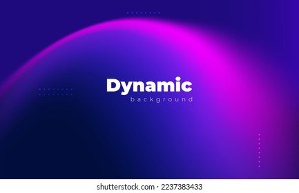 Abstract blurred multicolor background, purple and pink gradient color with dynamic effect. Vector illustration for presentation design, banner, poster, website.	