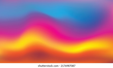 Abstract blurred multicolor background. Vector illustration for your graphic design, banners, posters, wall arts.