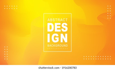 Abstract Blurred Orange Dynamic Gradient Mesh Multicolor Background. Good For Banner, Landing Page, Or Etc.