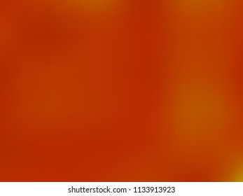 Abstract blurred orange-yellow background. A simple bright gradient pattern for your designs, backdrops, textures. Vector illustration.