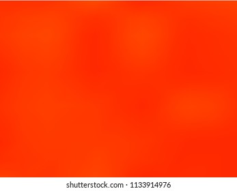 Abstract blurred orange-yellow background. A simple bright gradient pattern for your designs, backdrops, textures. Vector illustration.