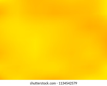 Abstract blurred orange-yellow background. A simple bright gradient pattern for your designs, backdrops, textures. Vector illustration.