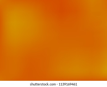 Abstract blurred orange-yellow background. A simple bright gradient pattern for your designs, backdrops, textures. Vector illustration.