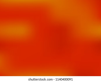 Abstract blurred orange-yellow background. A simple bright gradient pattern for your designs, backdrops, textures. Vector illustration.