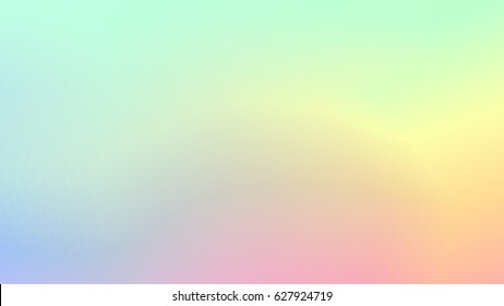 Abstract blurred pastel rainbow vector background