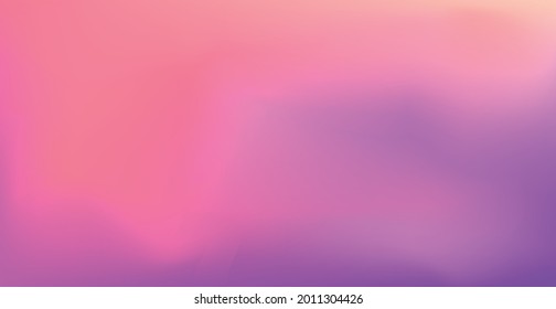 Abstract blurred pink and purple gradient background texture - Vector illustration