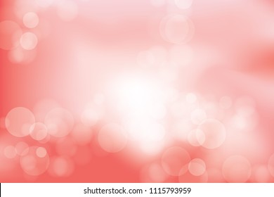 Abstract Blurred pink tone lights background. Vector illustration.