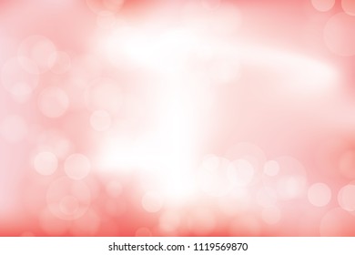 Abstract Blurred pink tone lights background. Vector illustration.