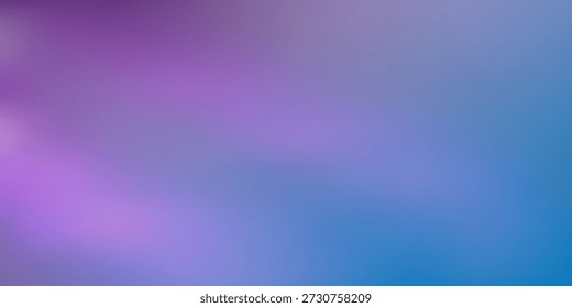 Fondo Abstractas borroso púrpura y azul degradado con espacio de copia para design.Vector
