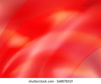 Abstract blurred red background. Vector graphic pattern