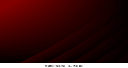 Abstract blurred red black color gradient vector background. Textured backdrop. Luxury template for ads, flyer, poster, web. Digital screen. Premium banner. Copy space. Business card. Cover design. VR