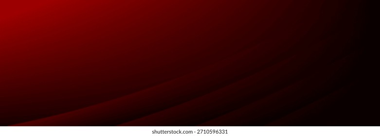 Abstrakter unscharfer roter schwarzer Farbverlauf, Vektorhintergrund. Strukturierter Hintergrund. Luxusvorlage für Anzeigen, Flyer, Poster, Web. Digitaler Bildschirm. Premium-Banner. Kopiert Speicherplatz. Visitenkarte. Abdeckungsentwurf. VR
