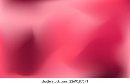 abstract blurred smooth curve gradient mesh background. soft shade of pink colors design graphic. for poster, webdesign, wallpaper, banner, greeting cards, decoration, cover. vector illustration.