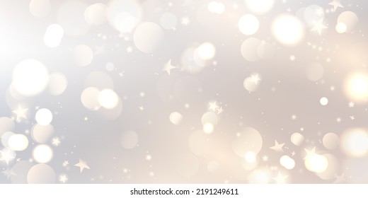 Abstract blurred soft white background with luxurious shimmer. For decorating various festive parties, white bokeh, abstract background.
