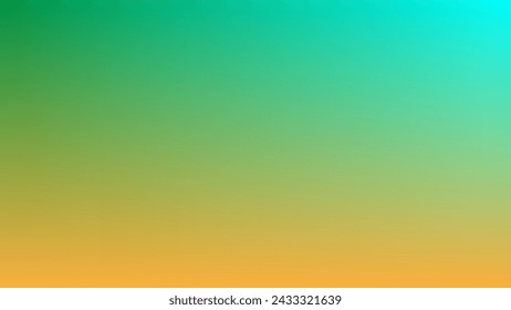 Abstract Blurred spring background. Soft summer bright gradient backdrop with place for text. Trendy illustration for graphic design, banner, poster in green yellow mint colors