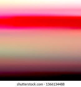 Abstract blurred surface resembling an alien sky. Vector illustration of a liquid color background with diffusion gradients. Multicolored wavy wallpaper.