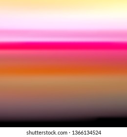 Abstract blurred surface resembling an alien sky. Vector illustration of a liquid color background with diffusion gradients. Multicolored wavy wallpaper.