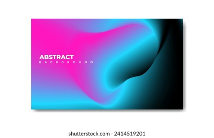 Abstract Blurred Swirl Spiral Gradient blend background in bright rainbow,  colors backdrop. Colorful gradient smooth background. Easy editable soft color vector illustrations