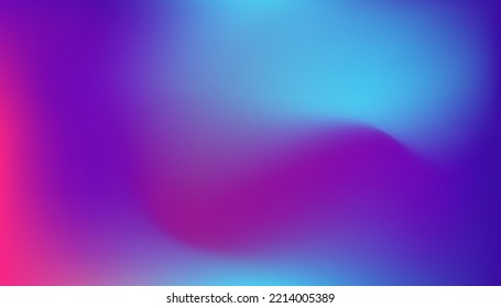 Abstract Blurred teal purple blue background. Soft light gradient backdrop with place for text. Vector illustration for your graphic design, banner, poster