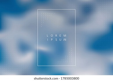 Abstract blurred template cover. Creative gradient mesh wallpaper. Vector eps10