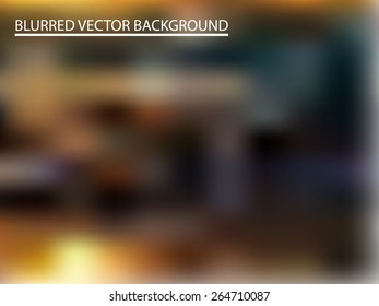 Abstract blurred vector background 