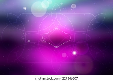 abstract blurred vector background with blur and lighting in purple colors
