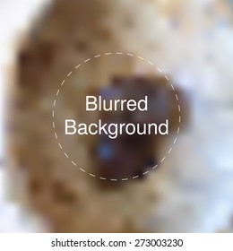Abstract blurred vector background in eps