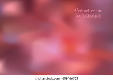 Abstract blurred vector background. Gradient color mesh wallpaper for web project