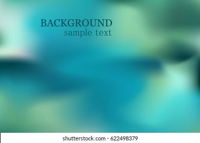 Abstract blurred vector background. Gradient color mesh wallpaper for web project