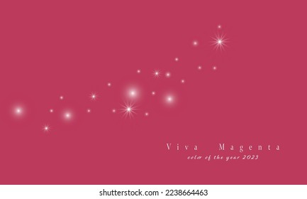 Abstract blurred vector background with light glare, bokeh and glowing particles. Lighting effects of flash. abstract illustration in color 2023. Vector illustration