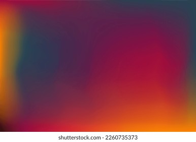 Abstract blurred vector background, smooth gradient texture color. Pattern for card, postcard, fons, presentation, print. Dark palette