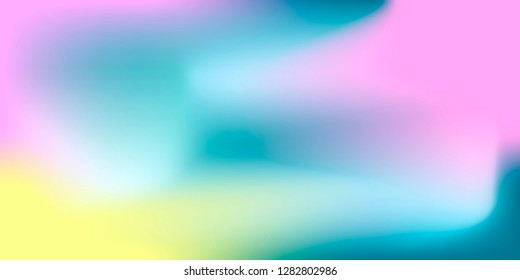 Abstract blurred vector gradient background. Colorful template for  wallpaper, banner, flyer. Easy editable, empty copy space for text logo and design