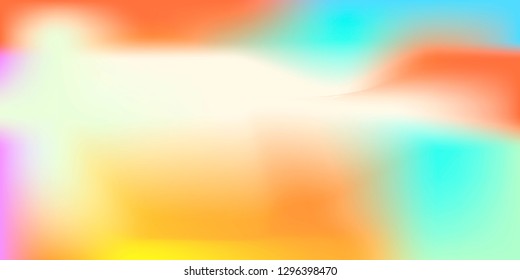Abstract blurred vector gradient background. Colorful template for  wallpaper, banner, flyer. Easy editable, empty copy space for text logo and design