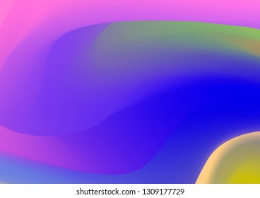 Abstract blurred vector gradient background. Colorful template for  wallpaper, banner, flyer. Easy editable, empty copy space for text logo and design