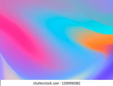 Abstract blurred vector gradient background. Colorful template for  wallpaper, banner, flyer. Easy editable, empty copy space for text logo and design