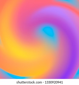 Abstract blurred vector gradient background. Colorful template for  wallpaper, banner, flyer. Easy editable, empty copy space for text logo and design