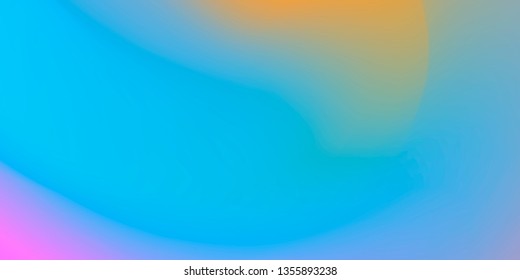 Abstract blurred vector gradient background. Colorful template for  wallpaper, banner, flyer.