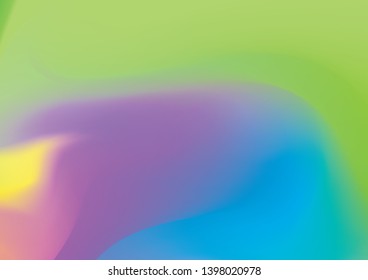 Abstract blurred vector gradient background. Colorful template for  wallpaper, banner, flyer. 