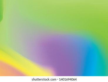 Abstract blurred vector gradient background. Colorful template for  wallpaper, banner, flyer