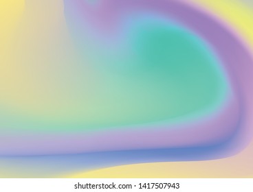 Abstract blurred vector gradient background. Colorful template for  wallpaper, banner, flyer. 