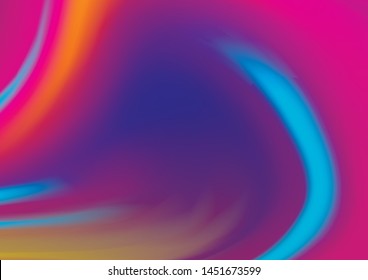 Abstract blurred vector gradient background. Colorful template for  wallpaper, banner, flyer. Easy editable, empty copy space for text logo and design
