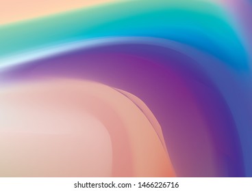 Abstract blurred vector gradient background. Colorful template for wallpaper, banner, flyer